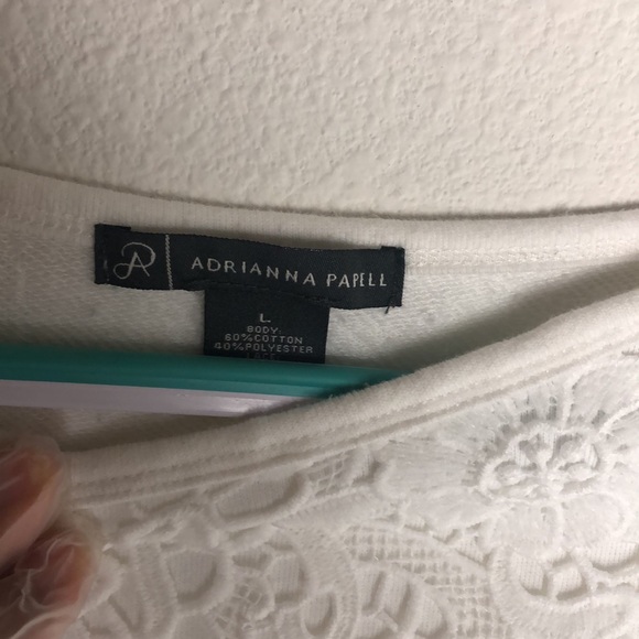 Adrianna Papell Embroidered Sweater - Picture 5 of 6